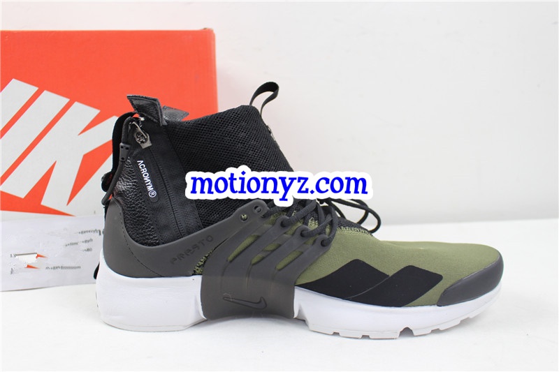 Nike Air Presto Black Mid Olive Green